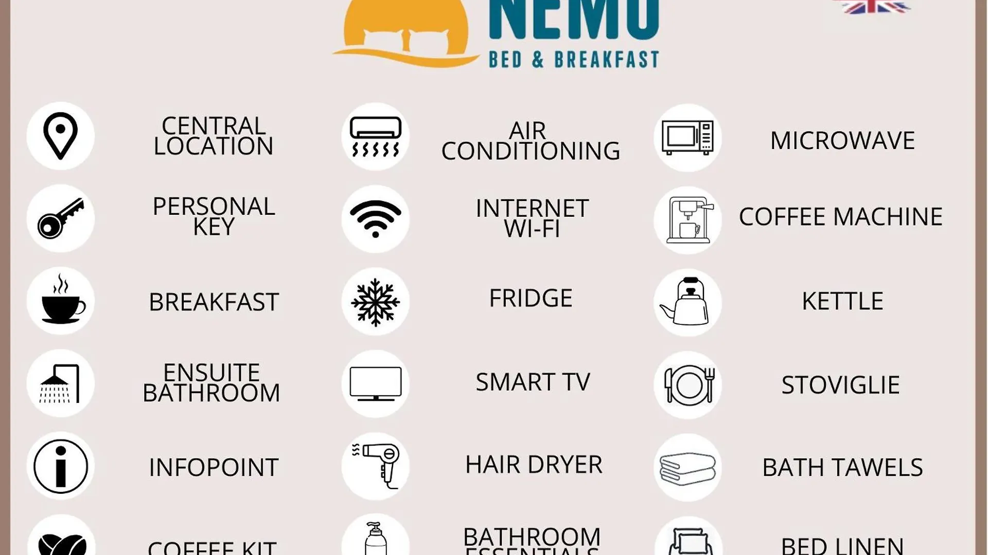 Nemo Bnb Alghero Centre Italien